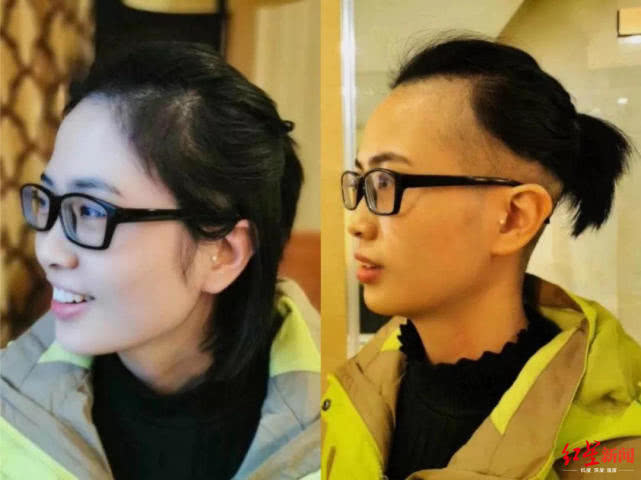 四川医生在湖北客串Tony老师,无论男女,他都按照儿子发型来剪