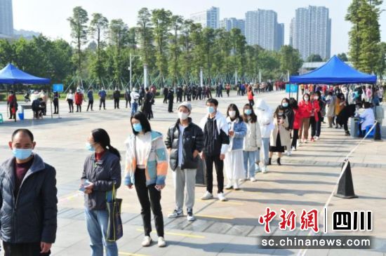防疫现场。成都医学院供图