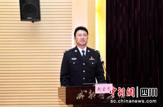 讲座现场。成都医学院供图 讲座现场。成都医学院供图